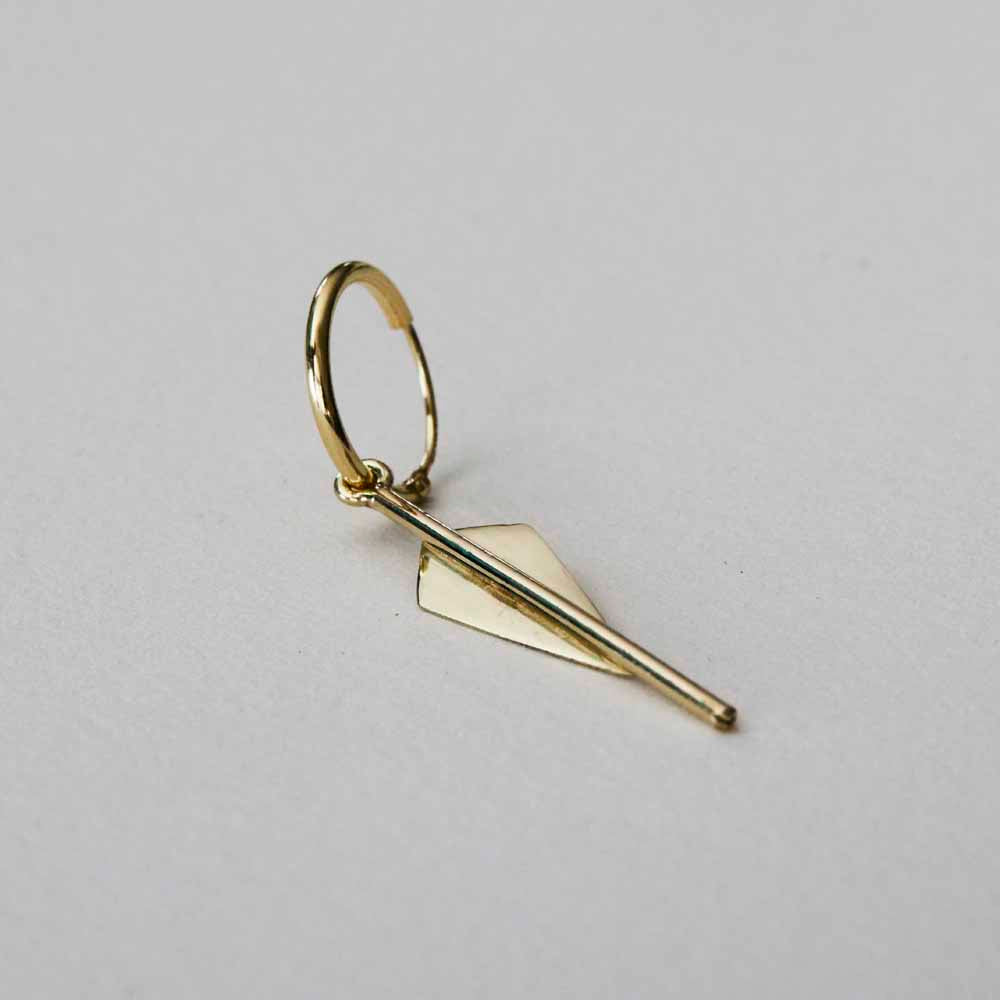 Arrow strike earring handmade